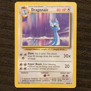 Dragonair Pokémon Card